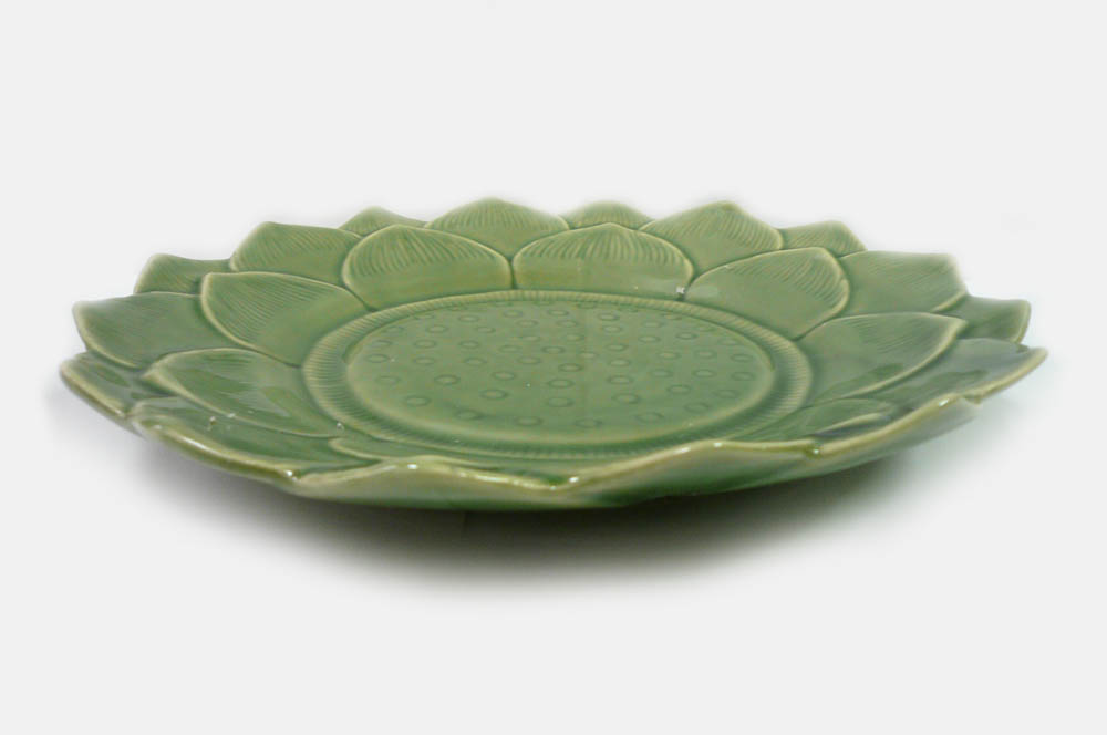画像2: 蓮の花平皿　27cm
