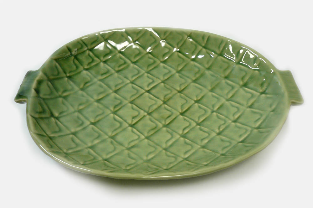 画像1: パイナップル平皿 直径26cm