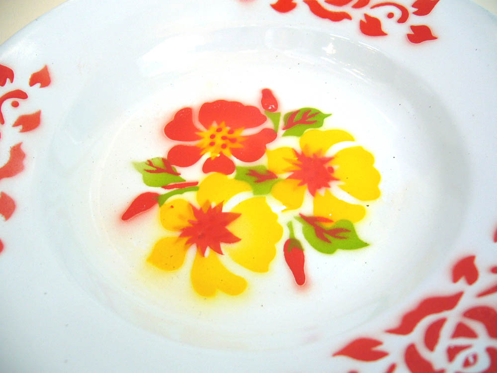 画像: ホーローお皿　　23cmC