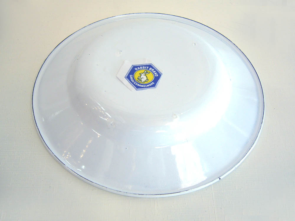 画像: ホーローお皿　　23cmC