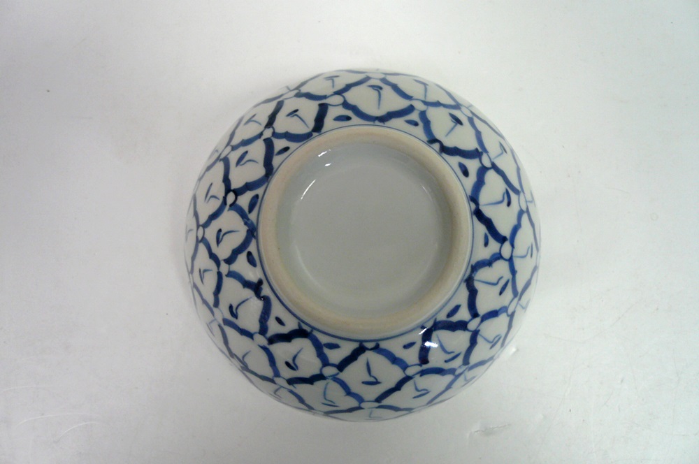 画像4: 青白陶器お椀13cm  