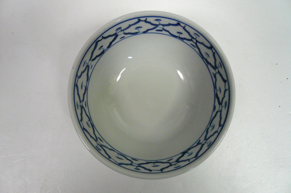 画像3: 青白陶器お椀13cm  