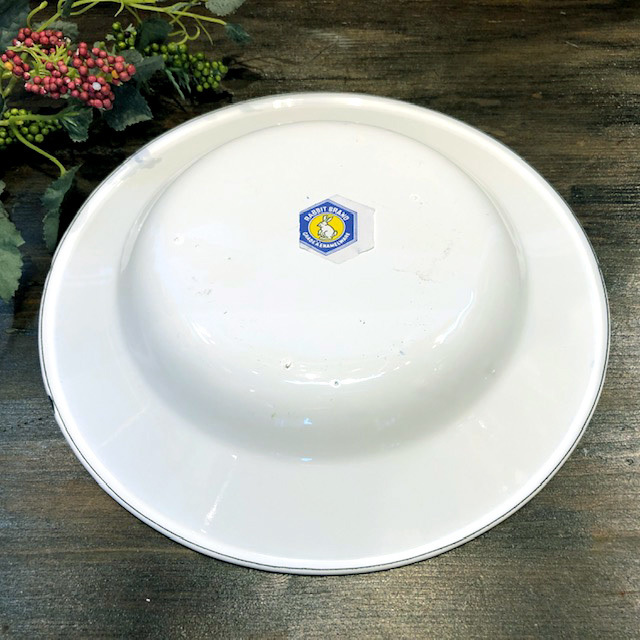 画像: ホーロー　平皿　　23cm  A
