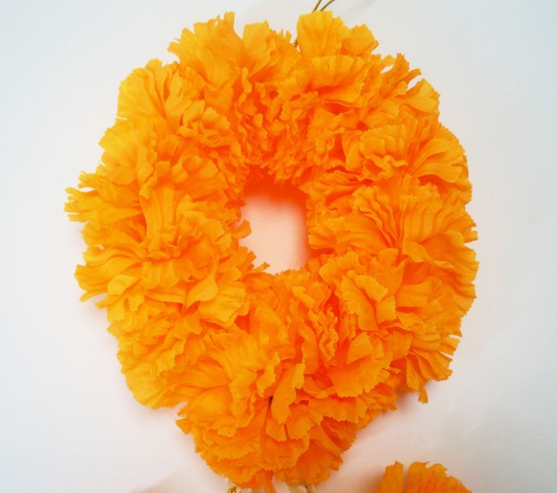 画像: マーライ輪（直径20cm）ボリュームオレンジ