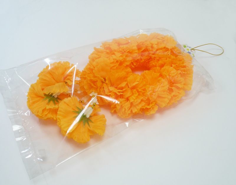 画像3: マーライ輪（直径20cm）ボリュームオレンジ