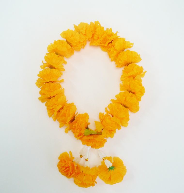 画像2: マーライ輪（直径20cm）小振りオレンジ