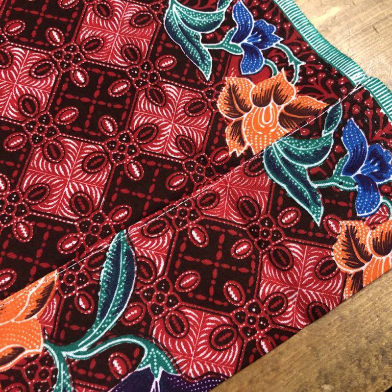 画像: A .マレーシア柄　袋縫仕上り