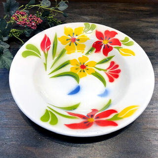画像1: ホーロー　平皿　　23cm  A