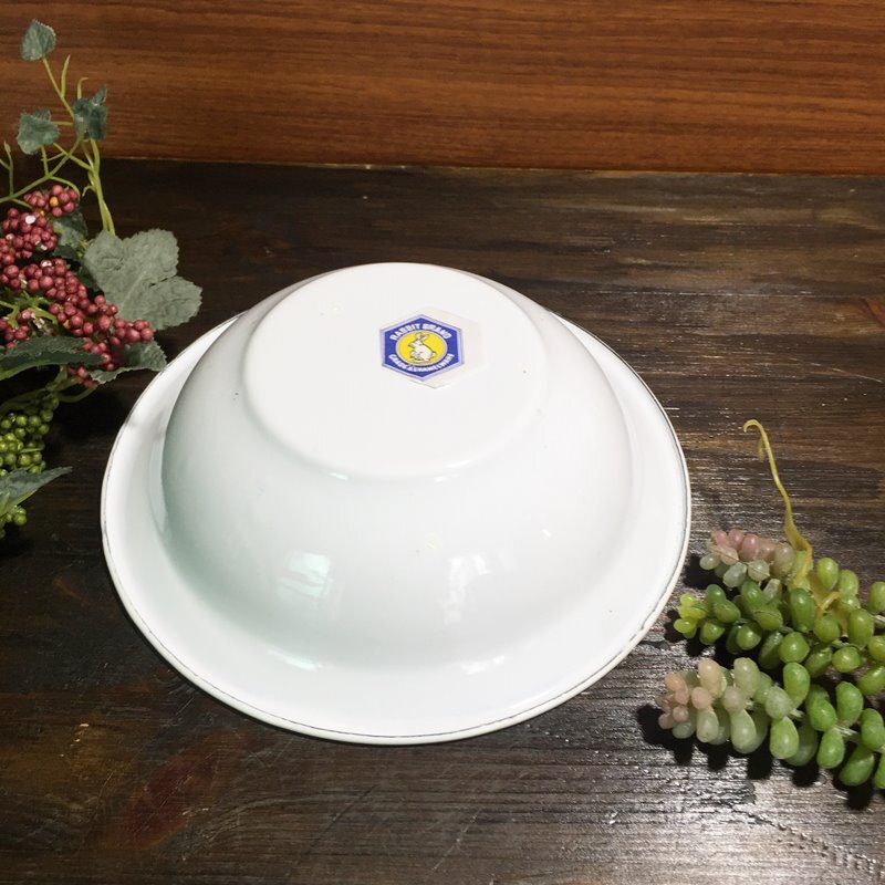 画像: ホーロー　ボウル　18cm A