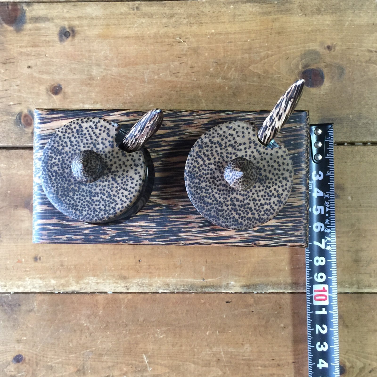 画像: 　調味料入れ　　　パームウッド2容器(A)