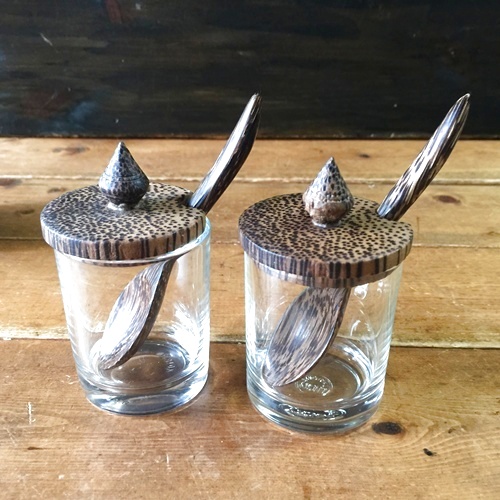 画像6: 　調味料入れ　　　パームウッド2容器(A)