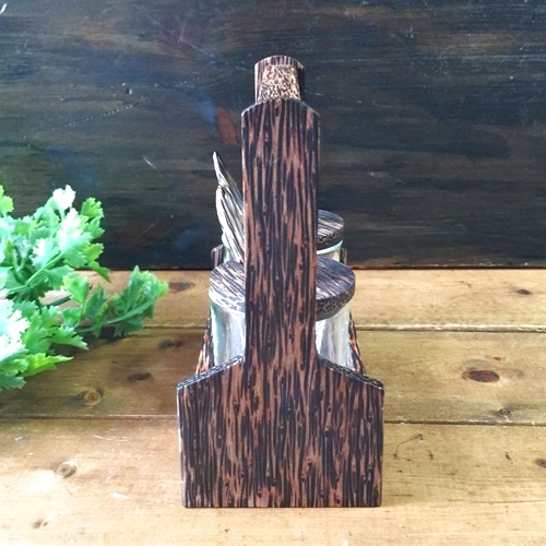 画像4: 　調味料入れ　　　パームウッド2容器(B)  