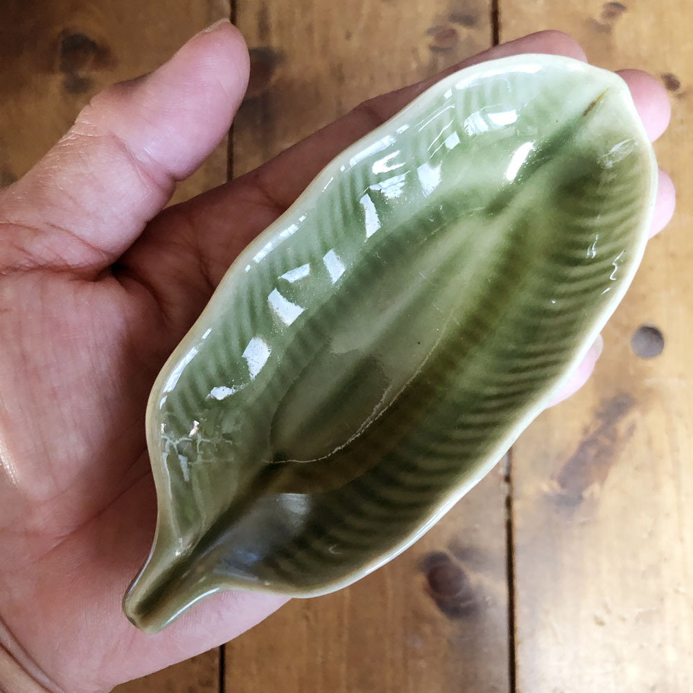 画像8: バナナリーフ柄　長さ 12cm