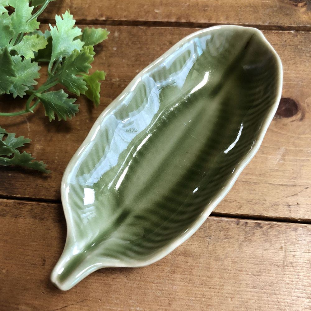 画像3: バナナリーフ柄　長さ 12cm