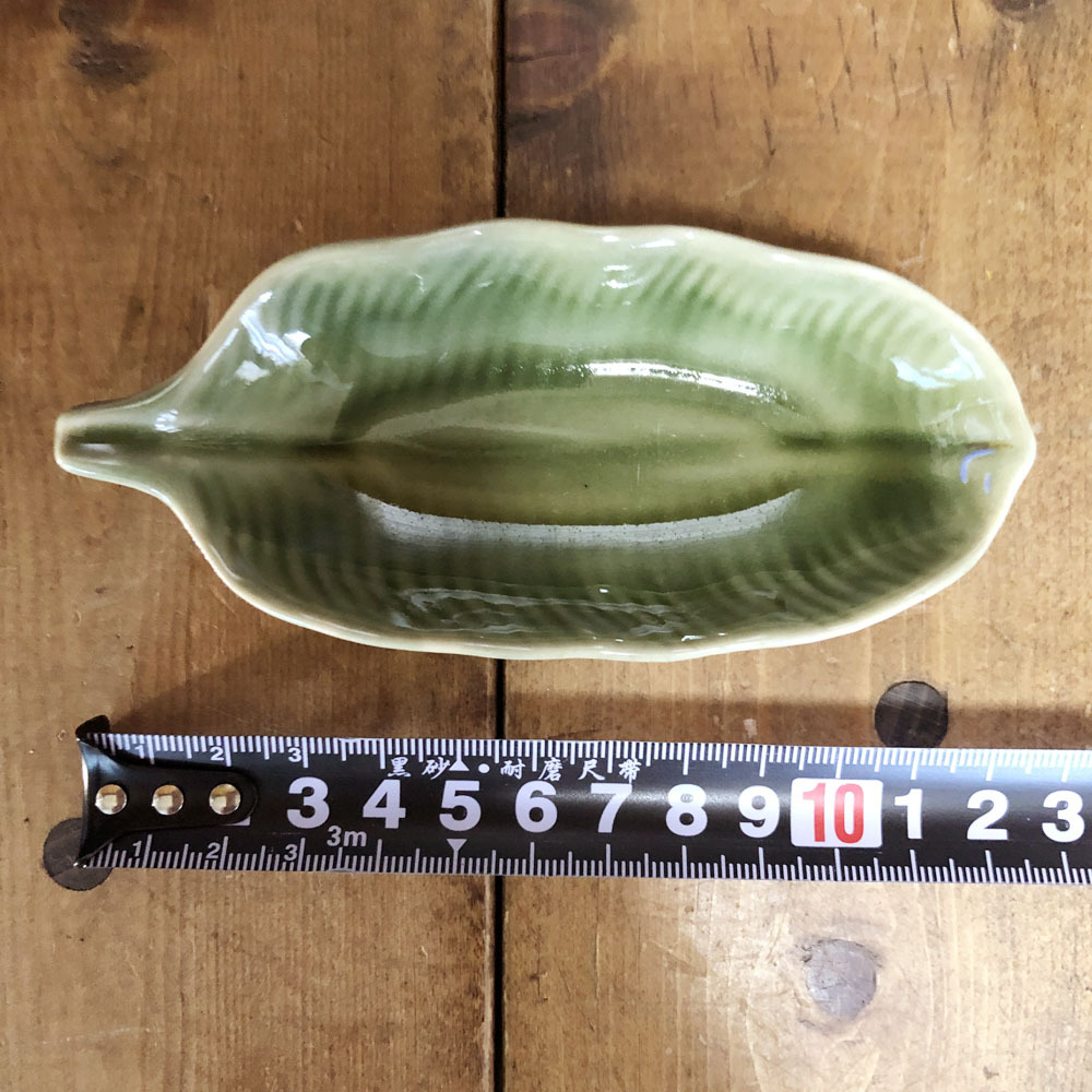 画像9: バナナリーフ柄　長さ 12cm