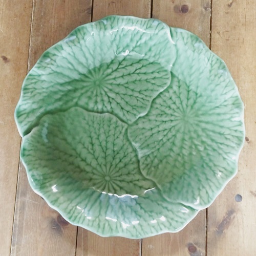 画像2: 蓮の葉 平皿 31cm