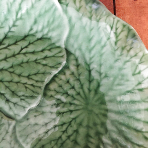 画像4: 蓮の葉 平皿 31cm