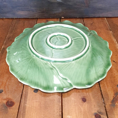 画像: 蓮の葉 平皿 31cm