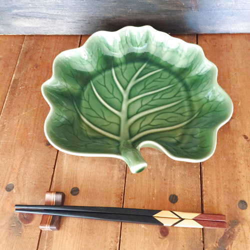 画像: リーフ皿 　24cm（中）