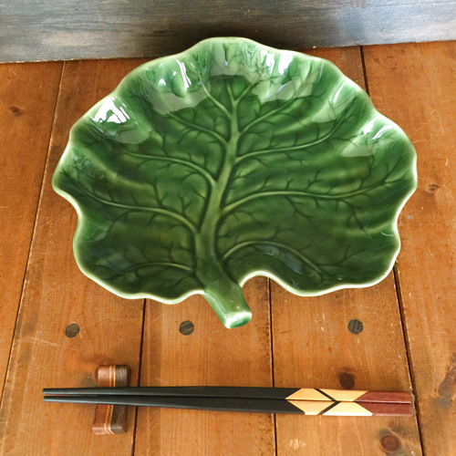 画像: リーフ皿 　26cm（大）