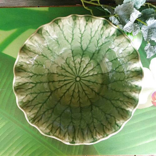 画像3: 蓮の葉 ボール皿21cm