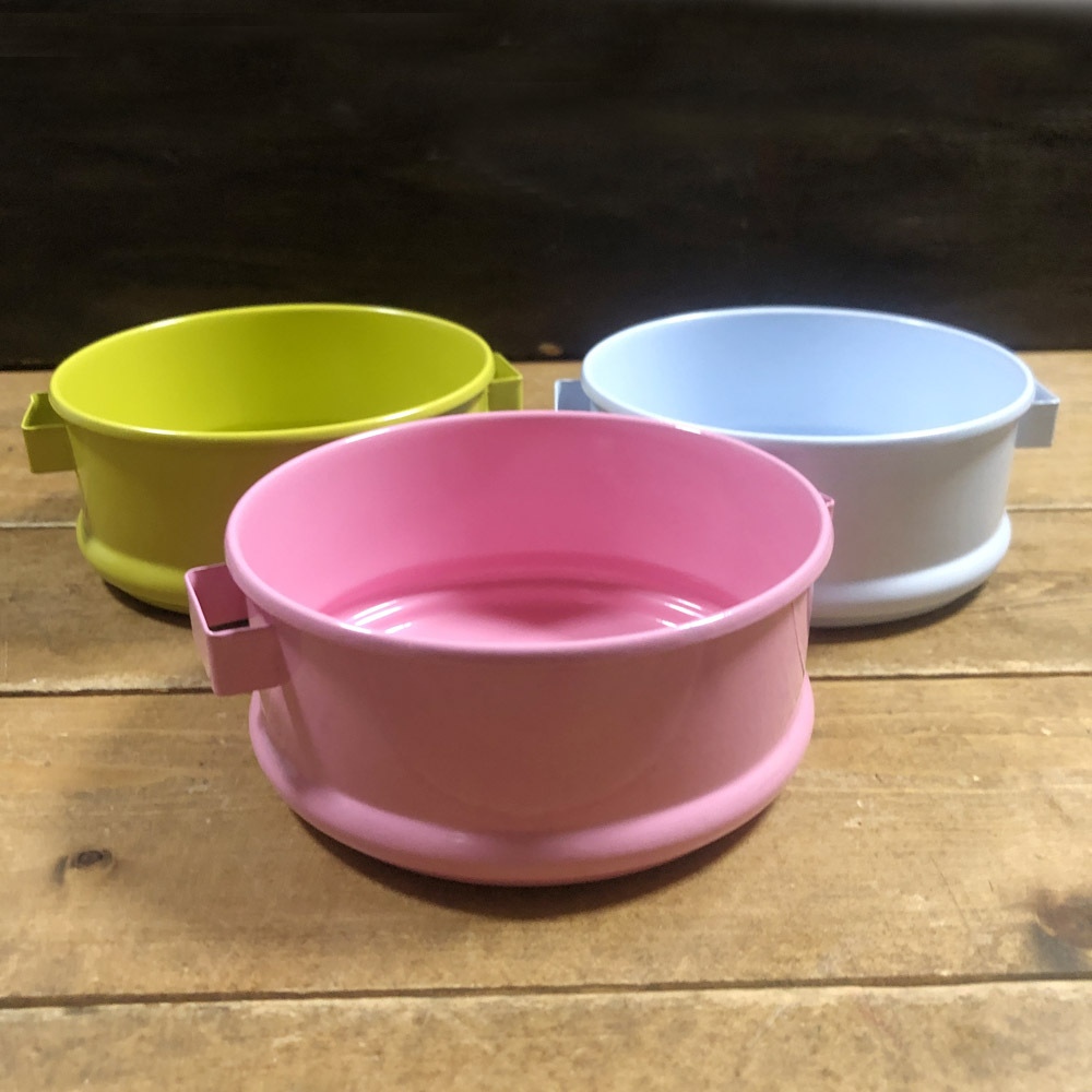 画像2: ≪タイ雑貨≫ホーロー ・パステル3段  弁当箱  C