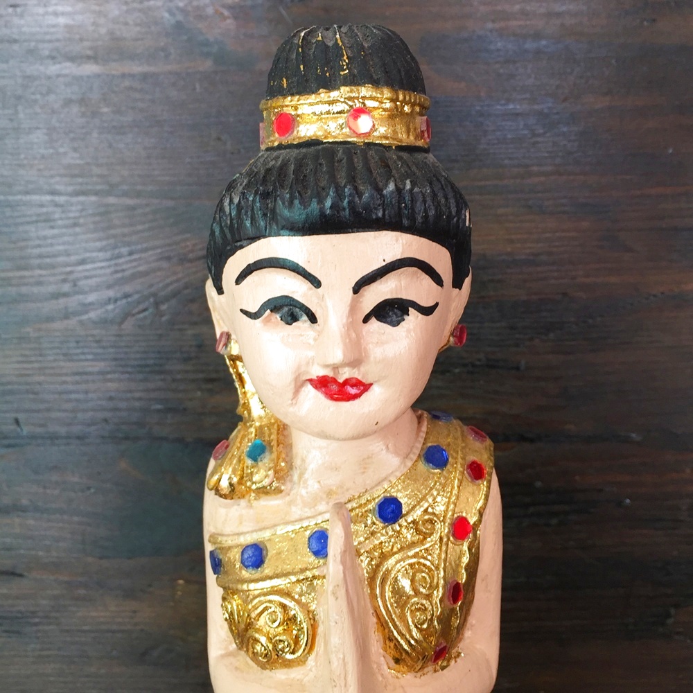 画像: サワディー人形   39cm B青