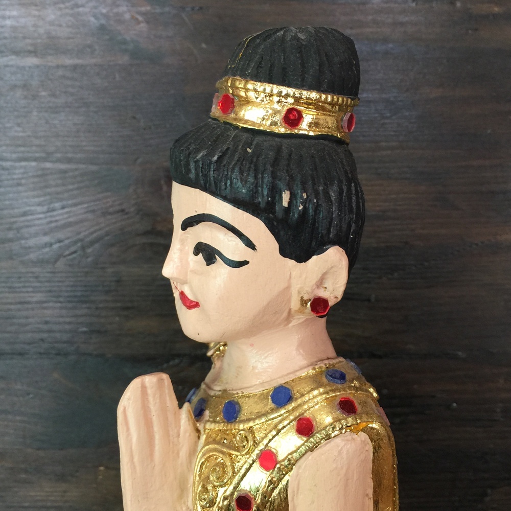 画像: サワディー人形   39cm B青