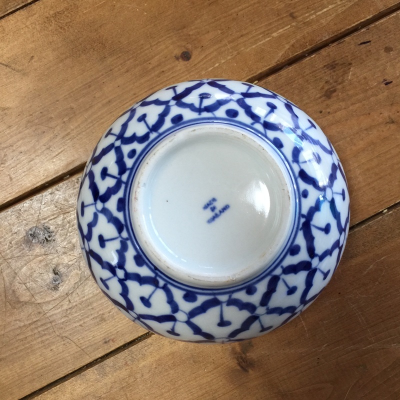 画像5: 【OUTRET】（歪みあり） 青白陶器 お椀　13cm