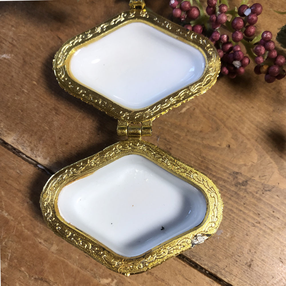 画像4: ギフト用品　陶器ケース蓋付き（B級）