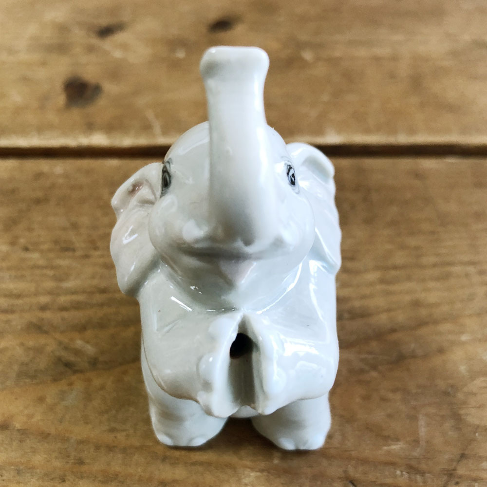 画像3: タイ雑貨　香炉  座り象　白