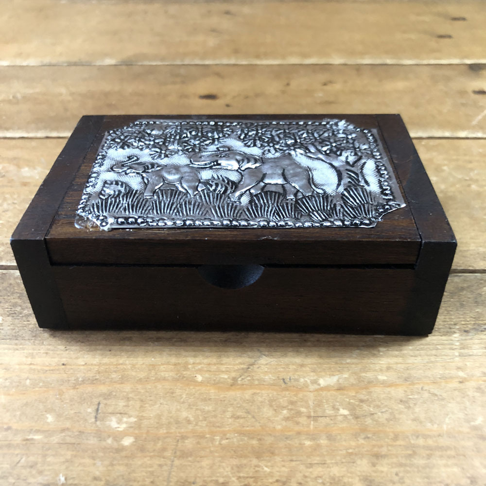 画像: タイ製　飾り木箱  大Ａ 