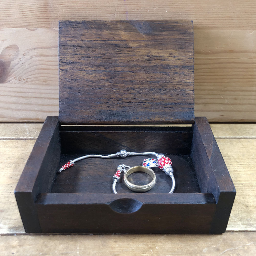 画像: タイ製　飾り木箱  大Ｂ 