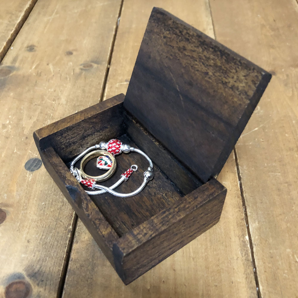 画像5: タイ製　木箱小-B  爪楊枝入れ 