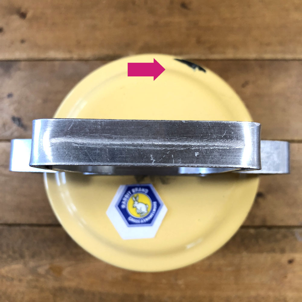 画像: 【OUTRET】（蓋部分にキズ）ホーロー3段　お弁当箱