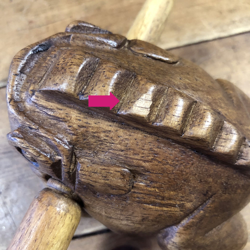 画像4: 【OUTRET】チェンマイカエル  ナチュラル（中）