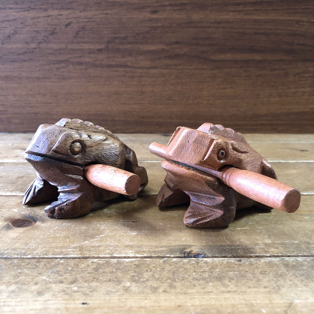 画像: チェンマイカエル ナチュラル（小）