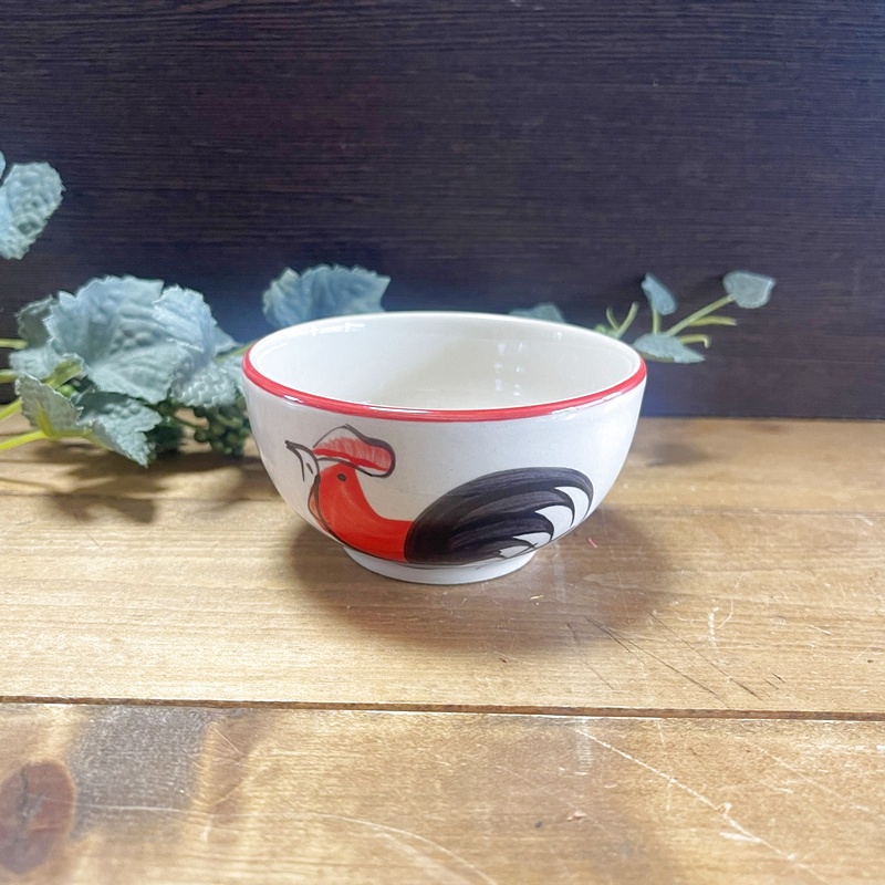 画像2: にわとり柄  ハイビスカス8.5cm 