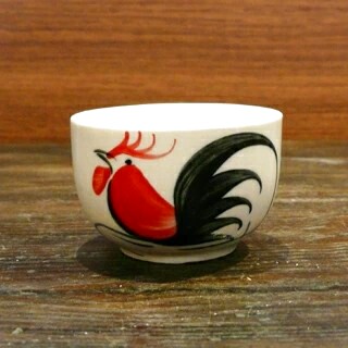 画像1: にわとり食器 湯呑み/おちょこ