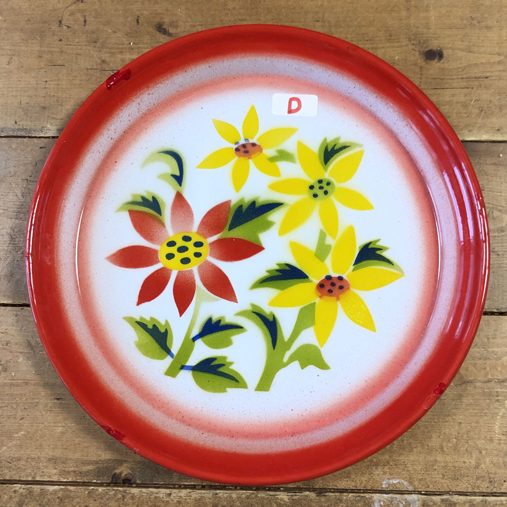 画像1: 【OUTRET】（エッジ部分にキズ）ホーロー23cm：Dタイプ