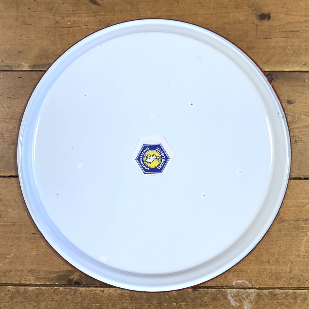 画像2: 【OUTRET】（エッジ部分にキズ）ホーロー23cm：Bタイプ