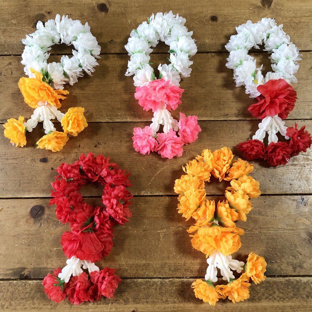 画像: マーライ輪 白＆赤（直径8cm）5色展開