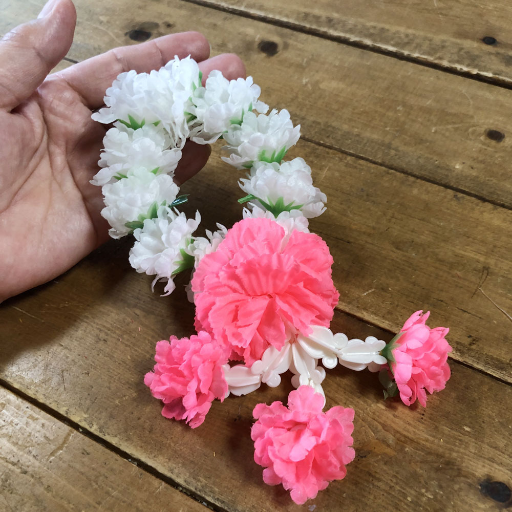 画像6: マーライ輪 白＆ピンク（直径8cm）5色展開