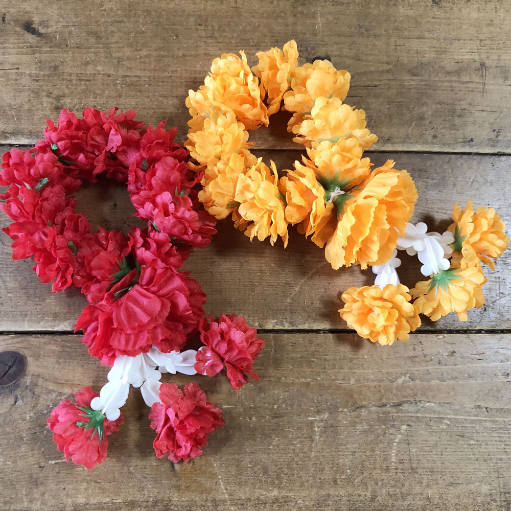 画像: マーライ輪 白＆赤（直径8cm）5色展開