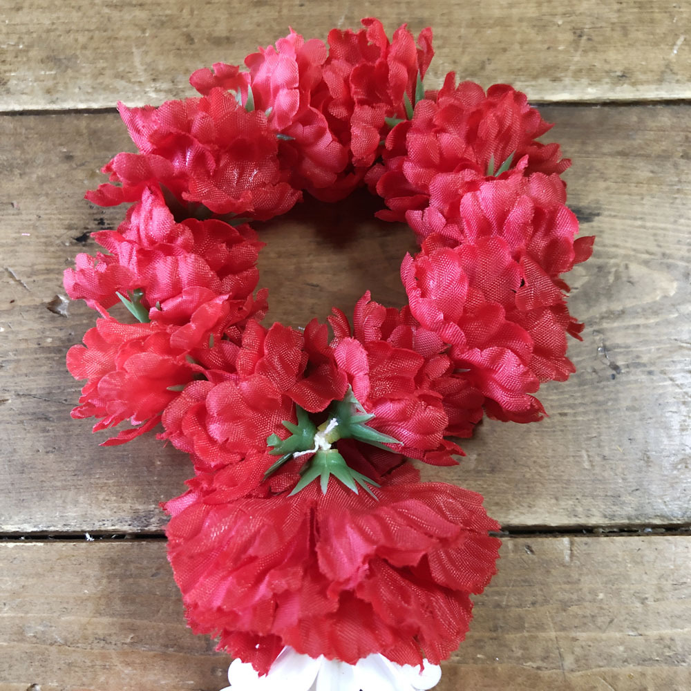 画像2: マーライ輪 赤（直径8cm）5色展開