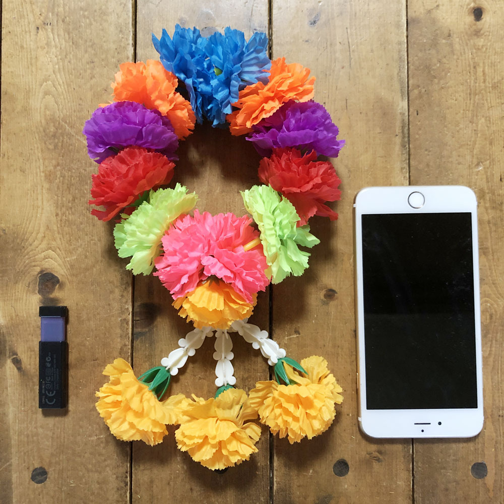 画像: マーライ輪（全長27cm）ボリューム・レインボー