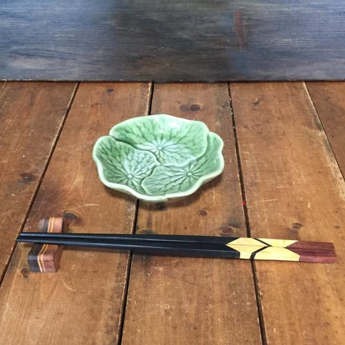 画像: 蓮の葉 小皿 12cm