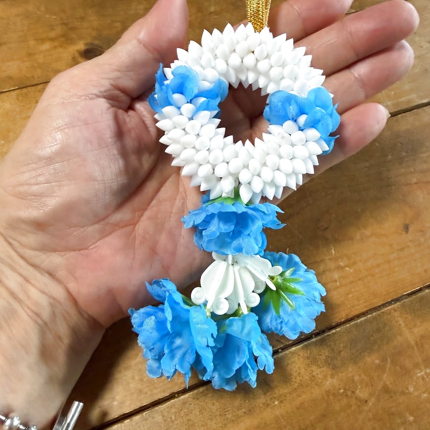 画像: ミニマーライ 輪　(ブルー）　 直径6cm　ミニ