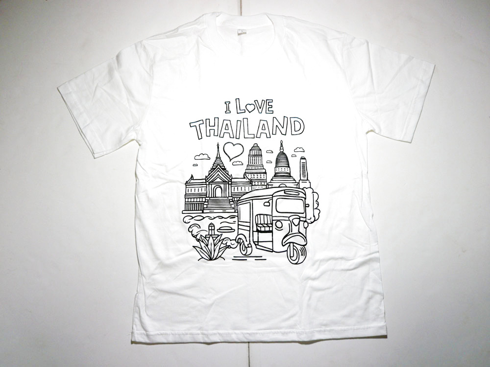 画像2: I LOVE THAILAND　030 L白