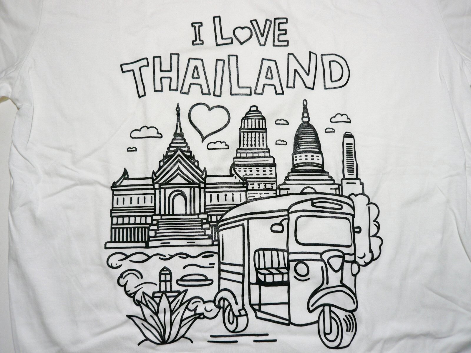 画像: I LOVE THAILAND　030 L白